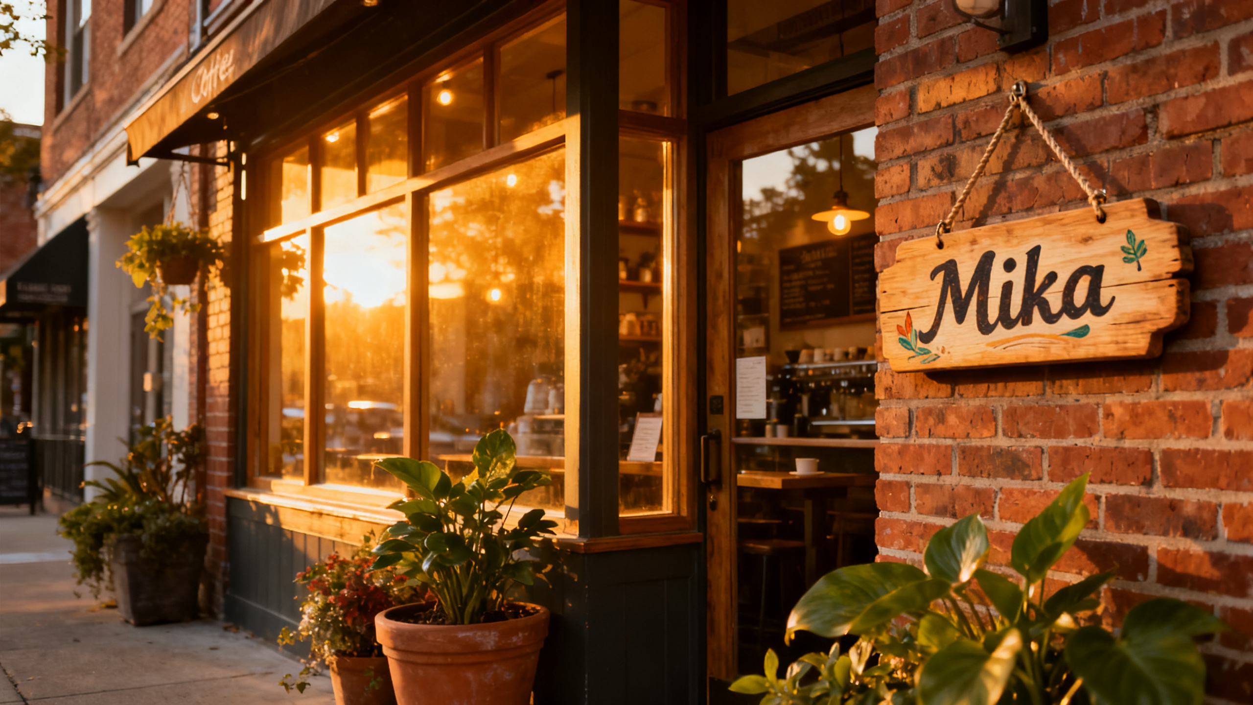 Mika's Coffee shop exterior