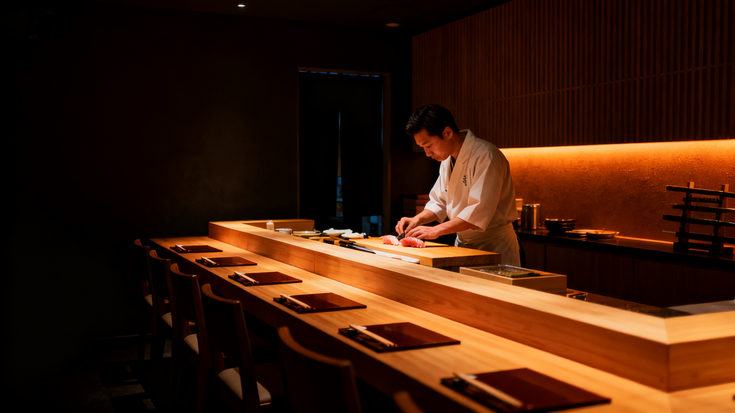 寿司カウンター